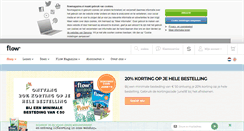 Desktop Screenshot of flowmagazine.nl